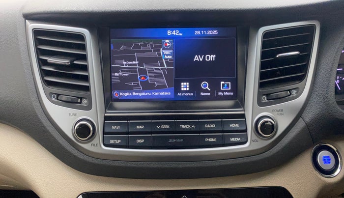 2019 Hyundai Tucson GLS 2WD AT PETROL, Petrol, Automatic, 76,515 km, Air Conditioner