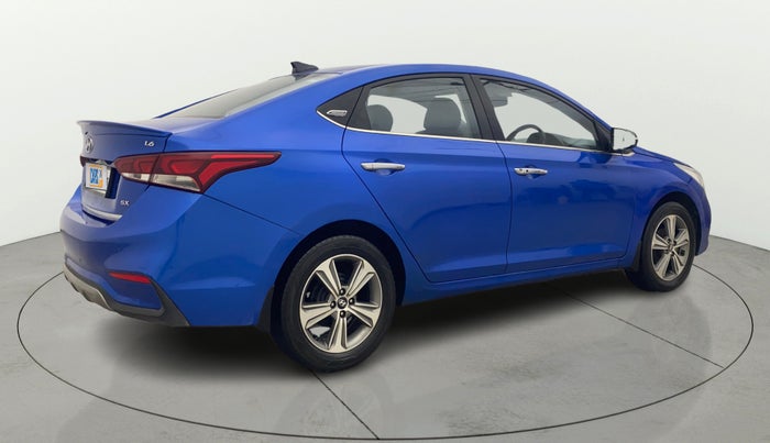 2018 Hyundai Verna 1.6 VTVT SX O, Petrol, Manual, 75,618 km, Right Back Diagonal