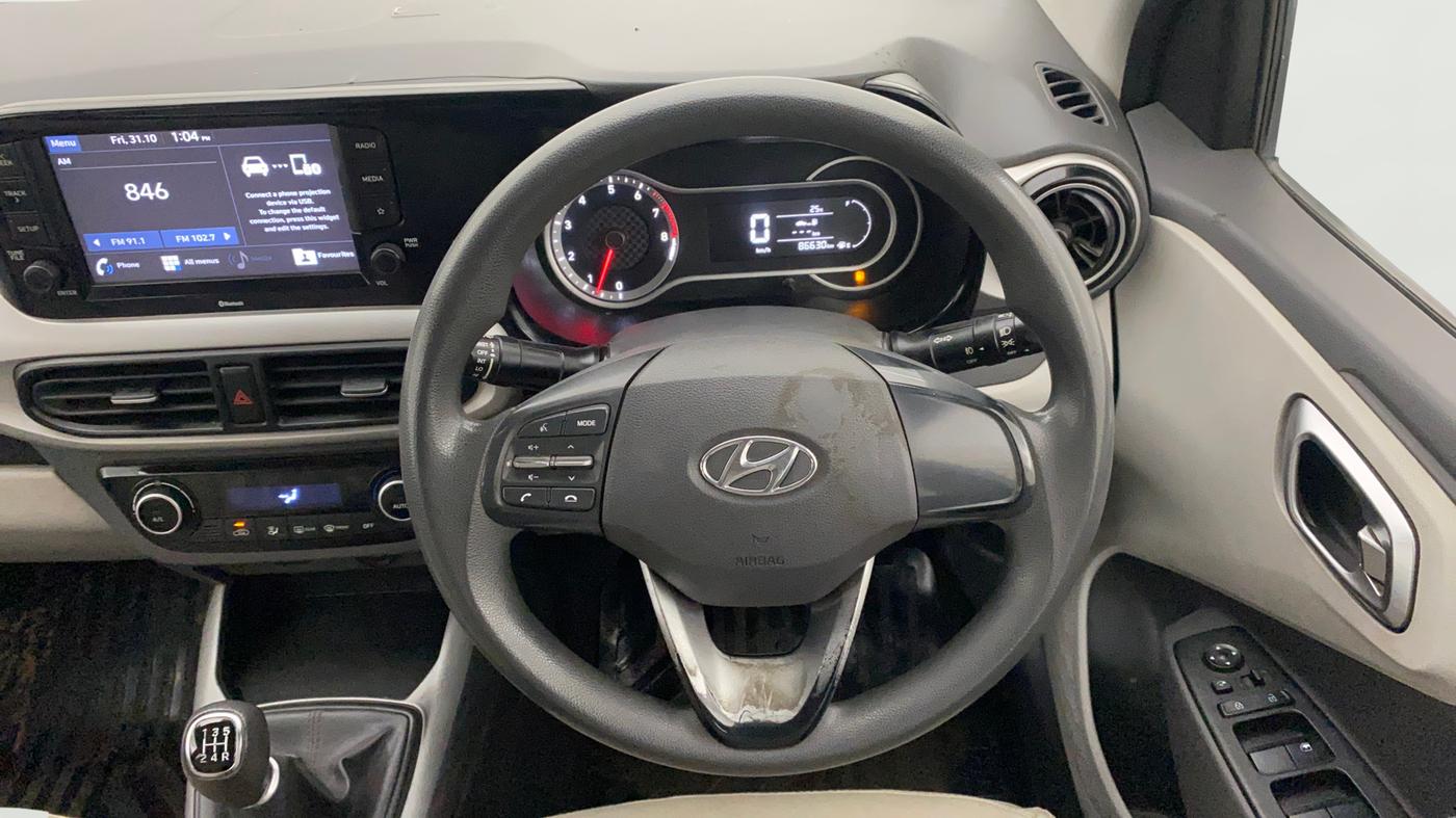 2019 Hyundai GRAND I10 NIOS SPORTZ 1.2 KAPPA VTVT, Petrol, Manual, 86,667 km, Steering Wheel Close Up