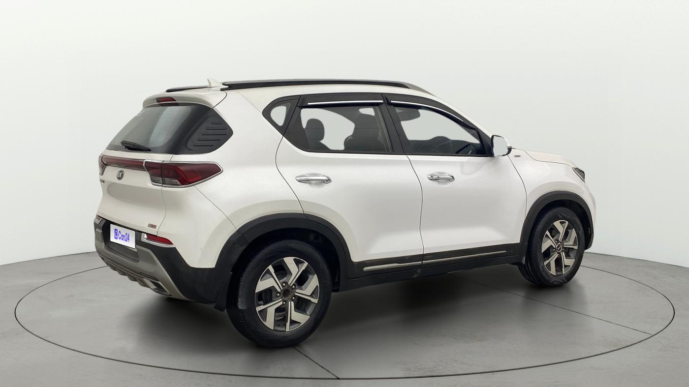 2020 KIA SONET HTX PLUS 1.0 IMT, Petrol, Manual, 87,787 km, Right Back Diagonal