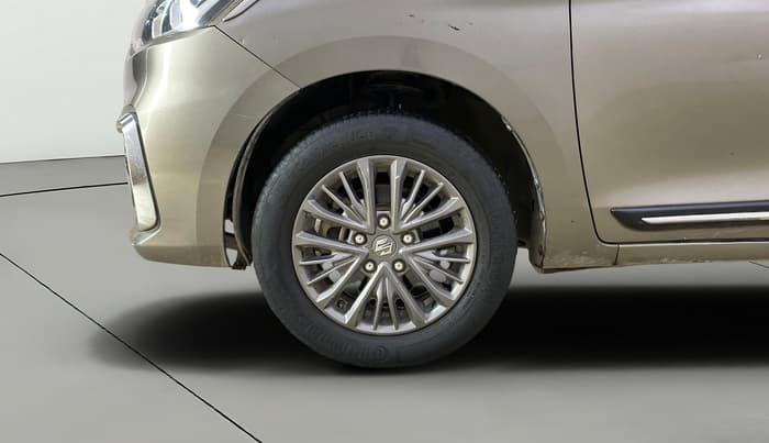 2019 Maruti Ertiga ZXI+ SHVS, Petrol, Manual, 89,787 km, Left Front Wheel