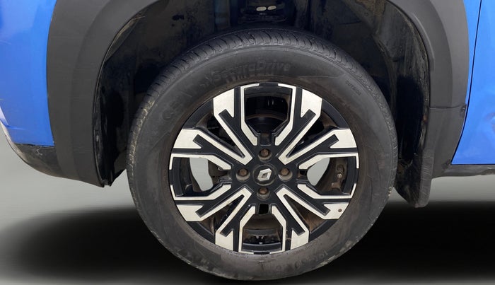 2022 Renault Kiger RXZ TURBO CVT, Petrol, Automatic, 24,574 km, Left Front Wheel