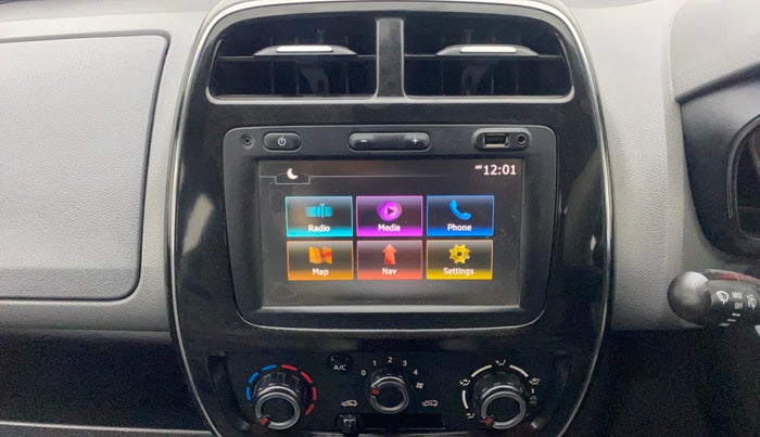 2017 Renault Kwid RXT 1.0 AMT, Petrol, Automatic, 74,551 km, Air Conditioner