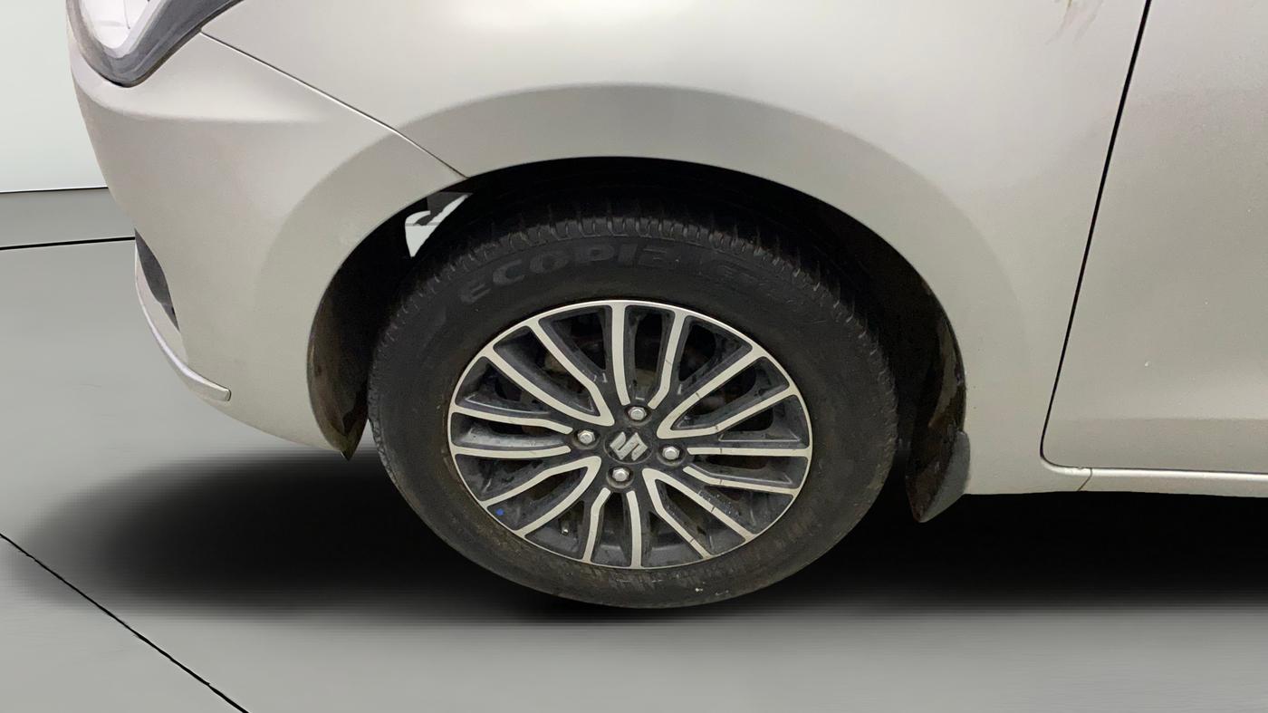 2019 Maruti Dzire ZXI PLUS AMT, Petrol, Automatic, 37,531 km, Left Front Wheel