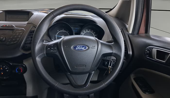 2017 Ford Ecosport TREND 1.5L DIESEL, Diesel, Manual, 86,464 km, Steering Wheel Close Up
