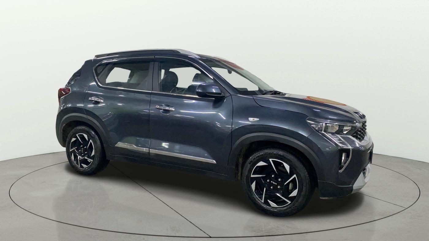2024 KIA SONET HTK (O) 1.2 Petrol MT, Petrol, Manual, 11,521 km, Right Front Diagonal