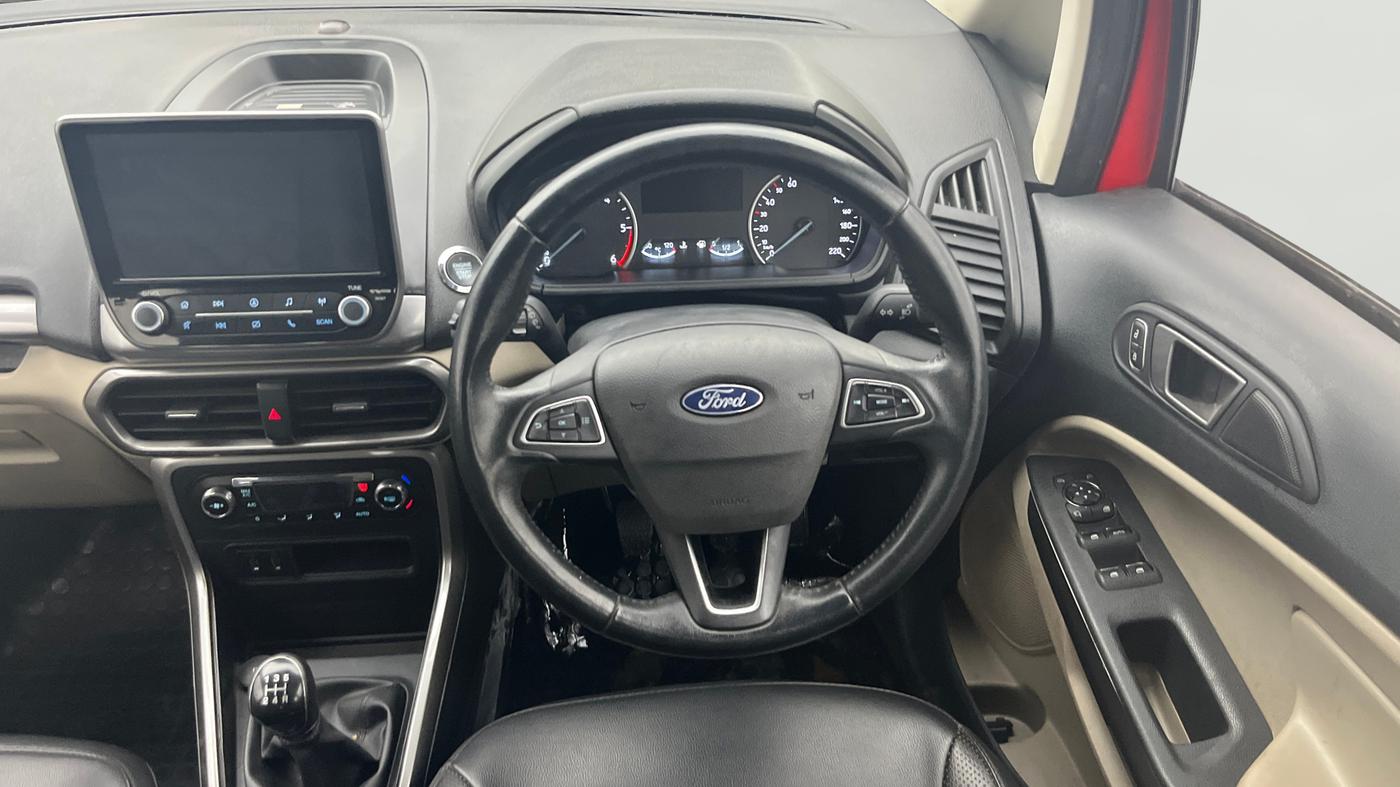 2020 Ford Ecosport TITANIUM 1.5L DIESEL, Diesel, Manual, 69,963 km, Steering Wheel Close Up