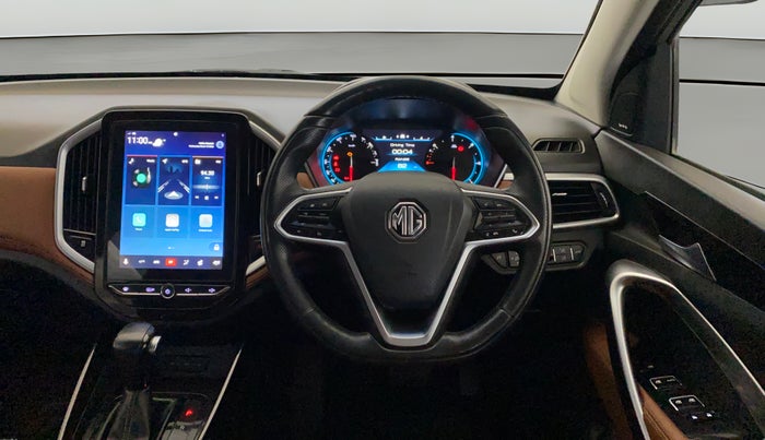 2020 MG HECTOR PLUS SHARP 1.5 PETROL TURBO DCT 6-STR, Petrol, Automatic, 75,989 km, Steering Wheel Close Up