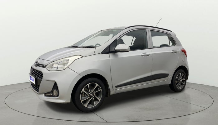 2017 Hyundai Grand i10 SPORTZ (O) AT 1.2 KAPPA VTVT, Petrol, Automatic, 25,292 km, Left Front Diagonal