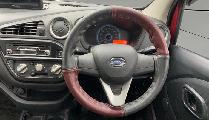 2017 Datsun Redi Go T (O), Petrol, Manual, 35,209 km, Steering Wheel Close Up