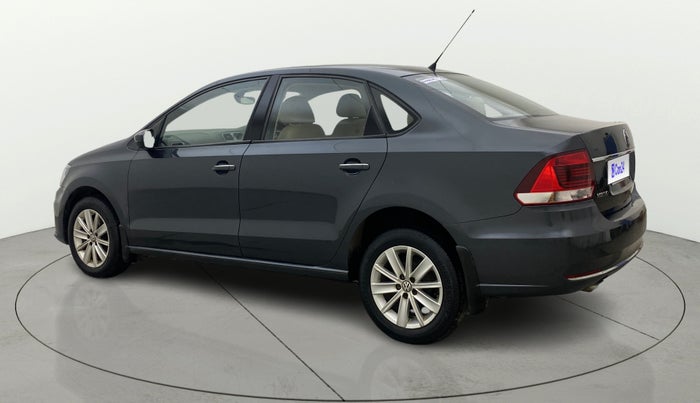 2017 Volkswagen Vento HIGHLINE PETROL AT, Petrol, Automatic, 50,303 km, Left Back Diagonal