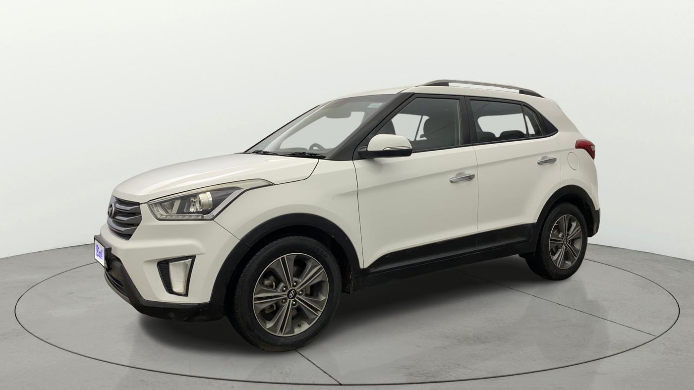 2017 Hyundai Creta SX PLUS AT 1.6 PETROL, Petrol, Automatic, 92,546 km, Left Front Diagonal