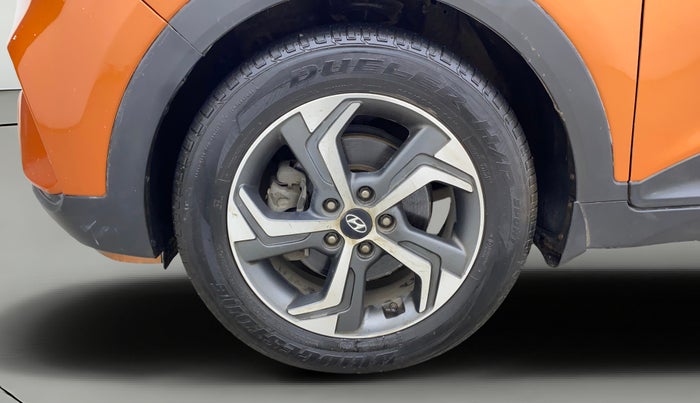 2018 Hyundai Creta SX AT 1.6 PETROL, Petrol, Automatic, 1,24,513 km, Left Front Wheel