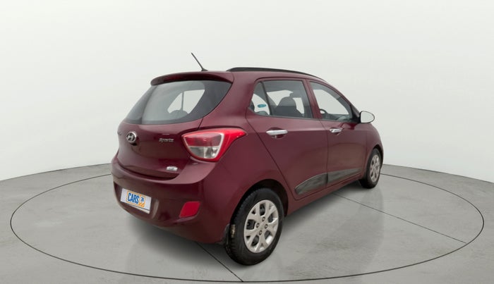 2014 Hyundai Grand i10 SPORTZ 1.2 KAPPA VTVT, Petrol, Manual, 86,481 km, Right Back Diagonal