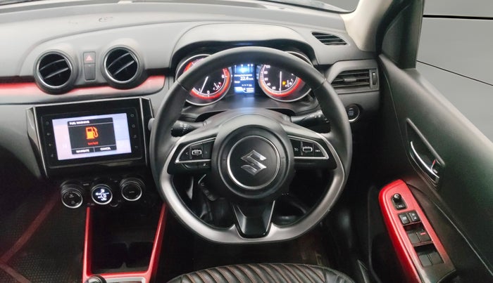 2021 Maruti Swift ZXI PLUS DUAL TONE, CNG, Manual, 55,586 km, Steering Wheel Close Up
