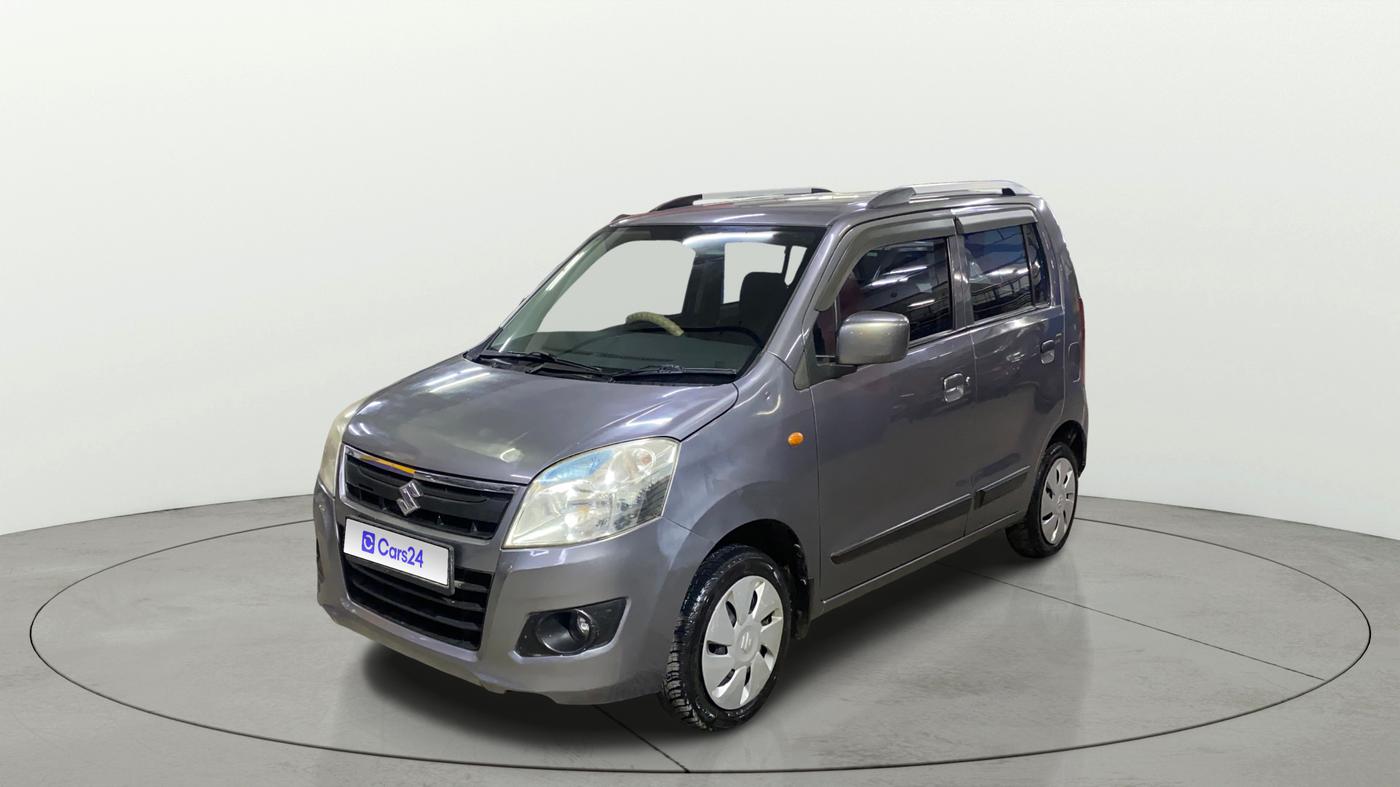 2016 Maruti Wagon R 1.0 VXI AMT, Petrol, Automatic, 71,936 km, Left Front Diagonal