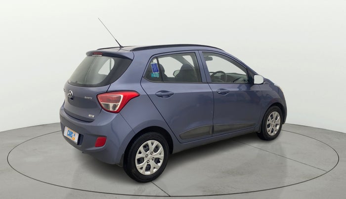 2017 Hyundai Grand i10 SPORTZ 1.2 KAPPA VTVT, Petrol, Manual, 59,459 km, Right Back Diagonal