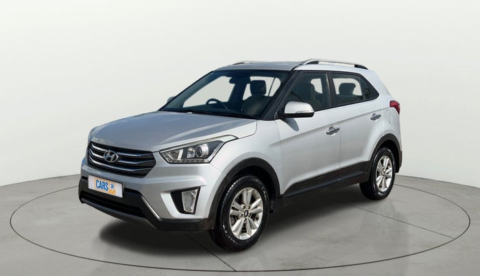 2018 Hyundai Creta SX PLUS 1.6 DIESEL, Diesel, Manual, 1,36,104 km, Left Front Diagonal