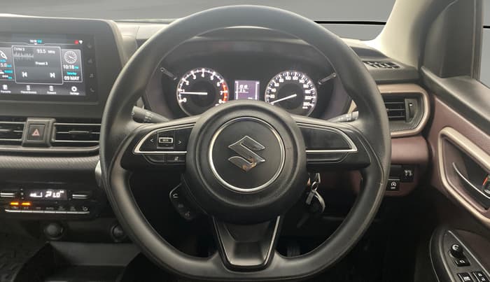 2024 Maruti FRONX DELTA PLUS 1.2MT, Petrol, Manual, 9,837 km, Steering Wheel Close Up