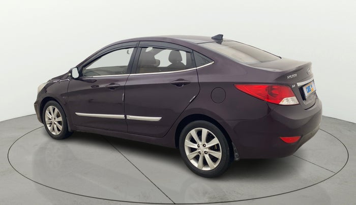 2012 Hyundai Verna FLUIDIC 1.6 VTVT SX, Petrol, Manual, 1,00,626 km, Left Back Diagonal