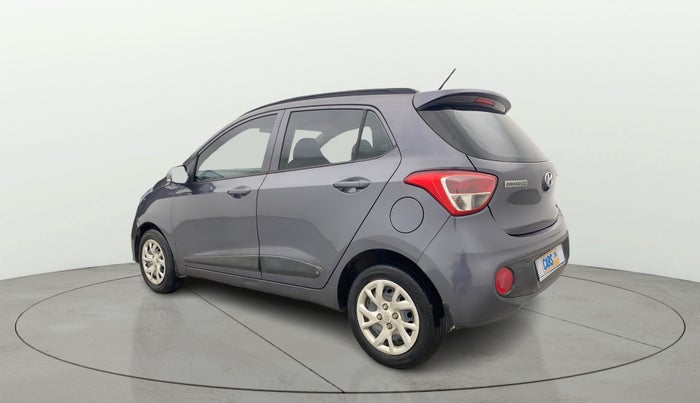 2019 Hyundai Grand i10 SPORTZ 1.2 KAPPA VTVT, Petrol, Manual, 38,471 km, Left Back Diagonal