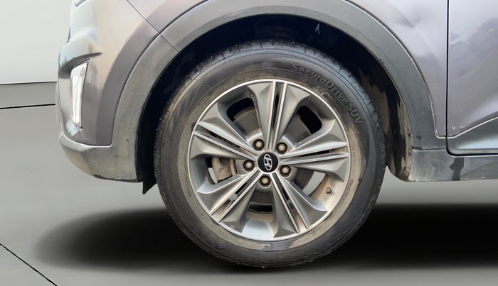 2016 Hyundai Creta SX PLUS AT 1.6 PETROL, CNG, Automatic, 61,285 km, Left Front Wheel