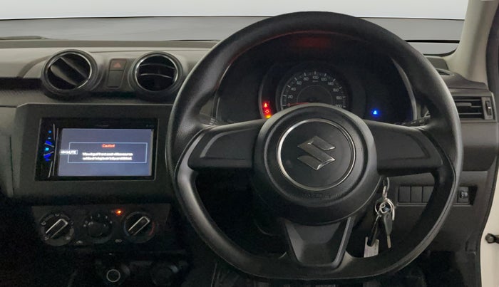 2024 Maruti Swift LXI, Petrol, Manual, 6,830 km, Steering Wheel Close Up