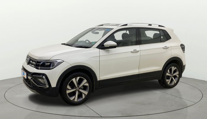 2022 Volkswagen TAIGUN TOPLINE 1.0 TSI AT, Petrol, Automatic, 55,400 km, Left Front Diagonal