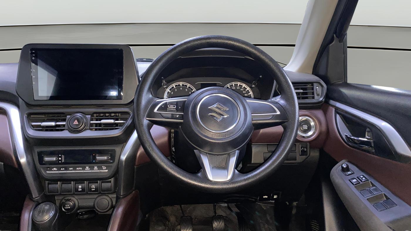 2024 Maruti Grand Vitara SIGMA SMART HYBRID, Petrol, Manual, 17,444 km, Steering Wheel Close Up