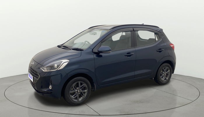 2022 Hyundai GRAND I10 NIOS SPORTZ AMT 1.2 KAPPA VTVT, Petrol, Automatic, 52,173 km, Left Front Diagonal