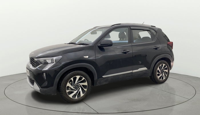 2024 KIA SONET HTE (O) 1.2 Petrol MT, Petrol, Manual, 4,952 km, Left Front Diagonal