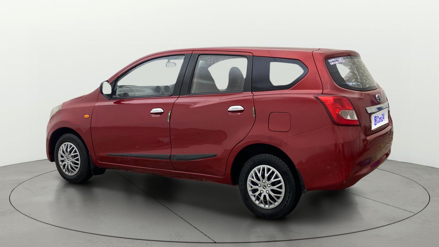 2015 Datsun Go Plus T, CNG, Manual, 84,113 km, Left Back Diagonal