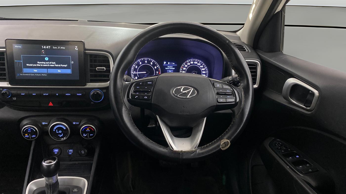 2019 Hyundai VENUE SX PLUS 1.0 TURBO DCT, Petrol, Automatic, 63,610 km, Steering Wheel Close Up
