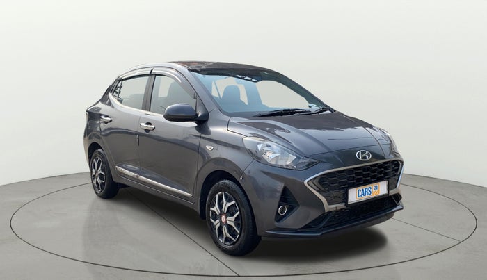 2021 Hyundai AURA S 1.2 CNG, CNG, Manual, 95,560 km, Right Front Diagonal
