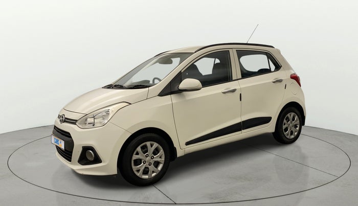 2015 Hyundai Grand i10 SPORTZ 1.2 KAPPA VTVT, Petrol, Manual, 34,552 km, Left Front Diagonal