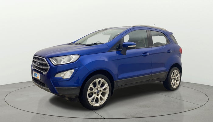2018 Ford Ecosport TITANIUM + 1.5L PETROL AT, Petrol, Automatic, 93,998 km, Left Front Diagonal