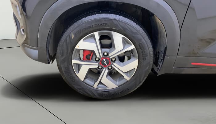 2023 KIA SONET GTX PLUS 1.0 DCT, Petrol, Automatic, 25,495 km, Left Front Wheel