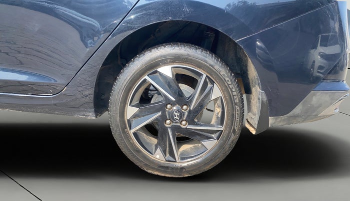 2021 Hyundai Verna SX (O) 1.5 VTVT IVT, Petrol, Automatic, 45,311 km, Left Rear Wheel