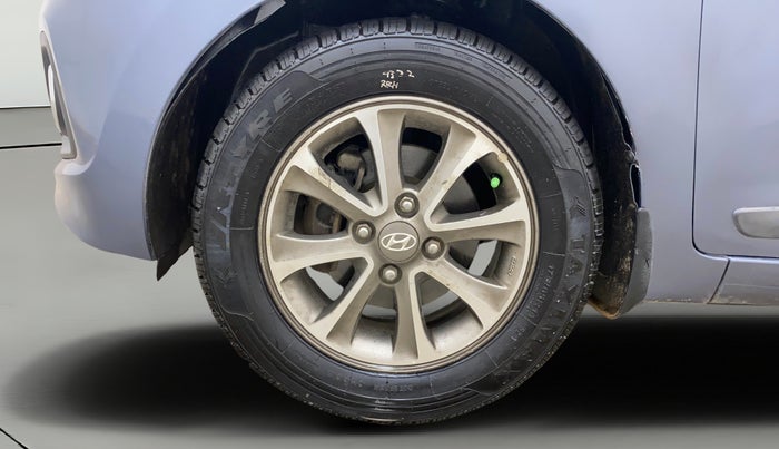 2014 Hyundai Grand i10 ASTA 1.2 KAPPA VTVT, Petrol, Manual, 75,204 km, Left Front Wheel