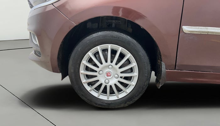 2022 Tata TIGOR XZ PLUS CNG, CNG, Manual, 70,690 km, Left Front Wheel