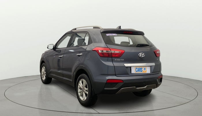 2017 Hyundai Creta SX PLUS 1.6 PETROL, Petrol, Manual, 53,575 km, Left Back Diagonal