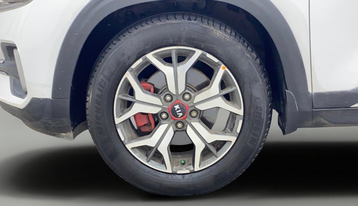 2020 KIA SELTOS GTX PLUS 1.4 PETROL, Petrol, Manual, 1,14,432 km, Left Front Wheel