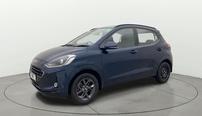 2021 Hyundai GRAND I10 NIOS SPORTZ AMT 1.2 KAPPA VTVT, Petrol, Automatic, 52,055 km, Left Front Diagonal
