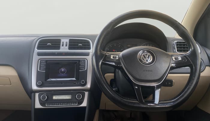 2017 Volkswagen Ameo HIGHLINE1.2L PLUS 16 ALLOY, Petrol, Manual, 73,288 km, Steering Wheel Close Up