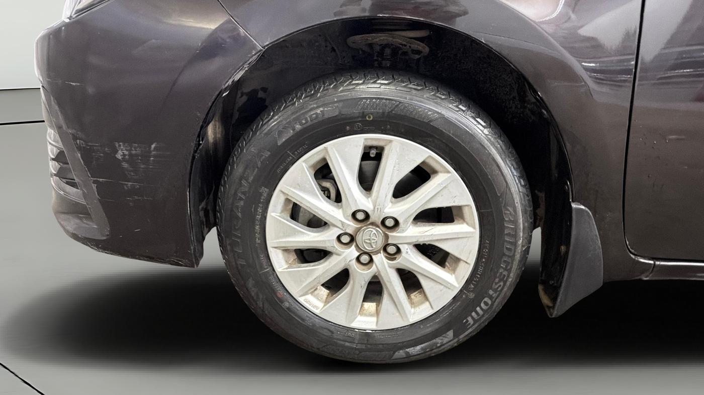 2017 Toyota Corolla Altis G CVT PETROL, Petrol, Automatic, 20,958 km, Left Front Wheel