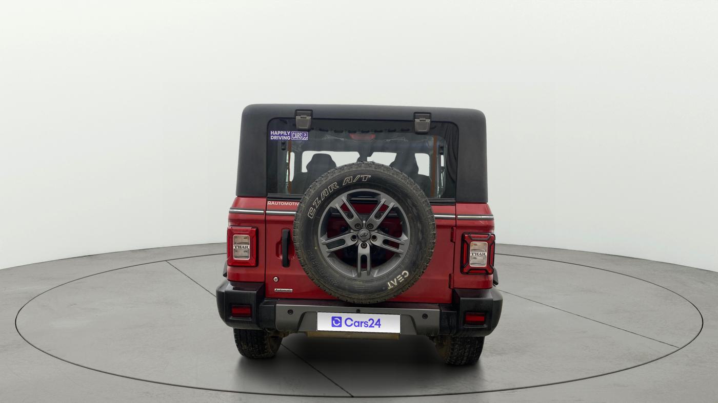2022 Mahindra Thar LX PETROL HT 4WD AT, Petrol, Automatic, 40,994 km, Back/Rear