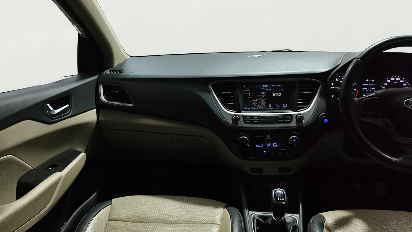 2018 Hyundai Verna 1.6 VTVT SX O, Petrol, Manual, 89,867 km, Air Conditioner