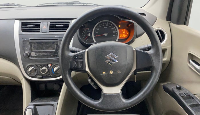 2016 Maruti Celerio ZXI AMT (O), Petrol, Automatic, 1,33,162 km, Steering Wheel Close Up