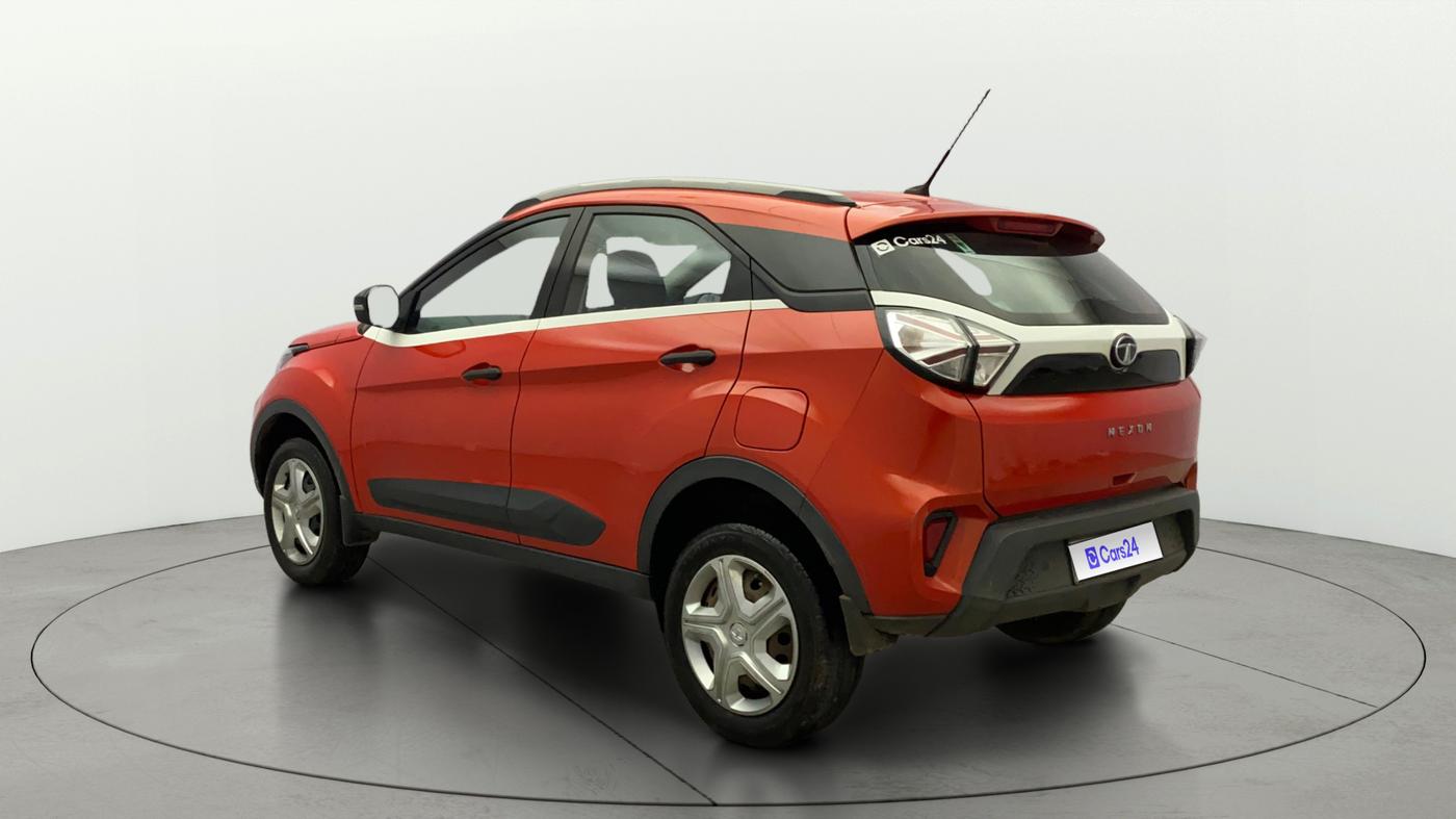 2020 Tata NEXON XM SUNROOF PETROL, Petrol, Manual, 27,588 km, Left Back Diagonal