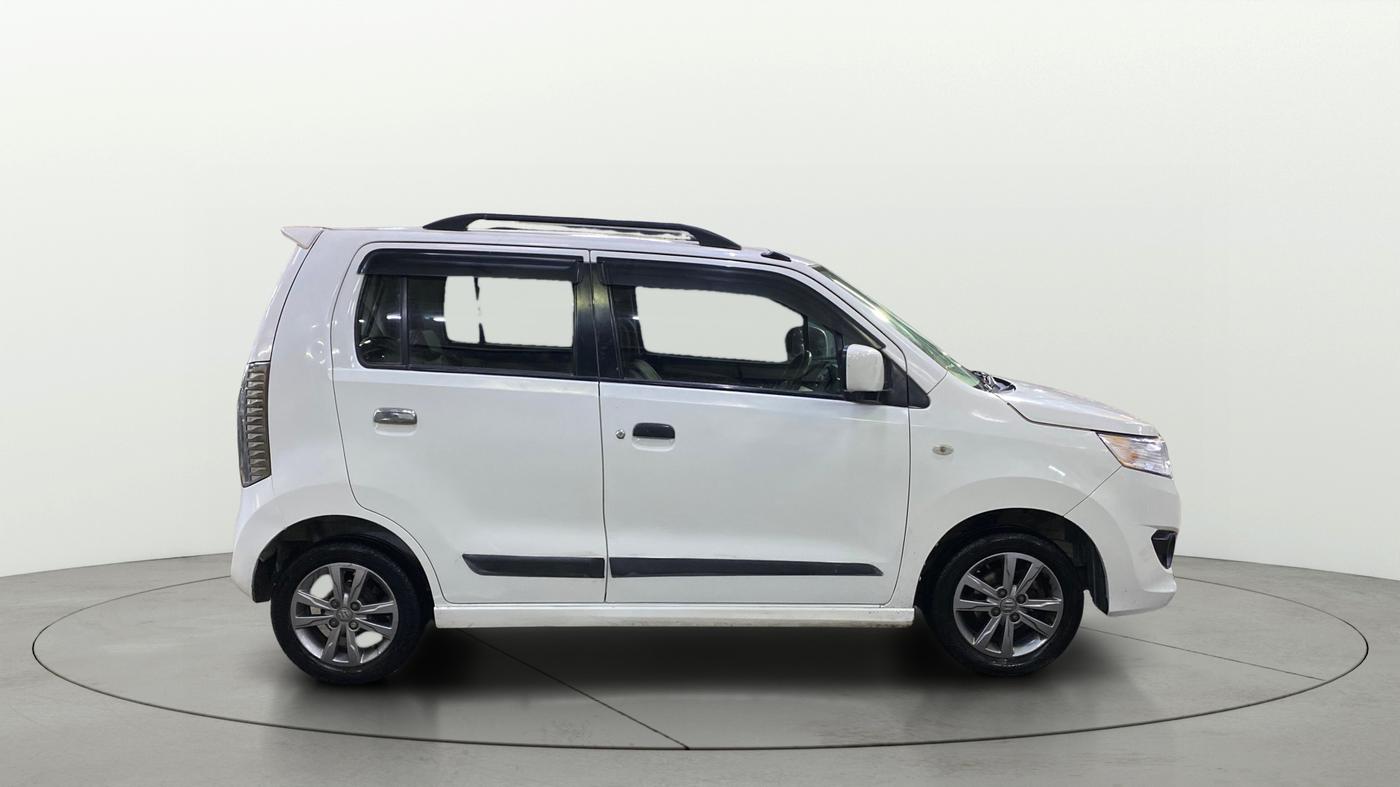 2018 Maruti Wagon R 1.0 VXI+, Petrol, Manual, 80,193 km, Right Side View